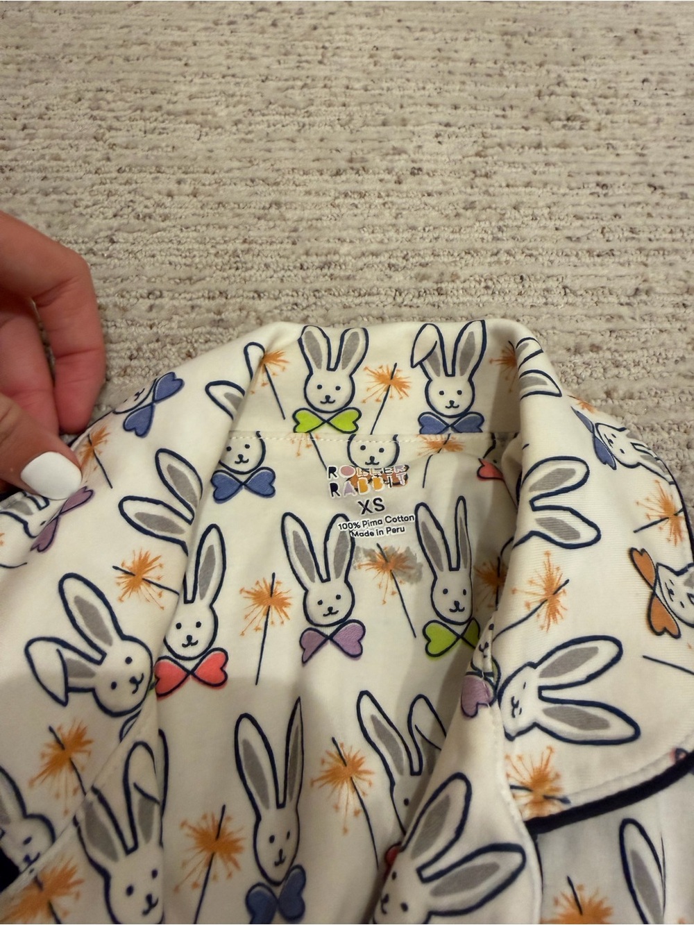 🤍ROLLER RABBIT BUNNY PAJAMAS🤍 - Picture 5 of 5